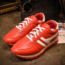 2015 New Russian Style Platform Sneakers Women Fashion Sports Walking Jogging Shoes Spiked flat sneaker espadrilles