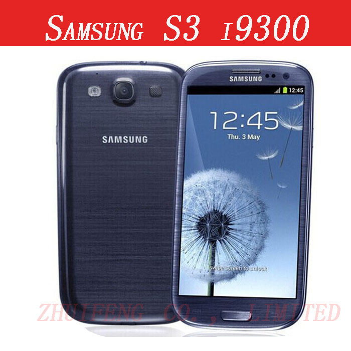 Freeshipping Original Samsung galaxy s3 I9300 Mobile Phone i9300 Galaxy S3 unlocked phone Quad Core 4