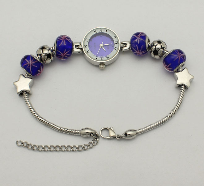 Luxury watches women navy blue suitable for Pandora bracelets women s jewelry Valentine s Day gift