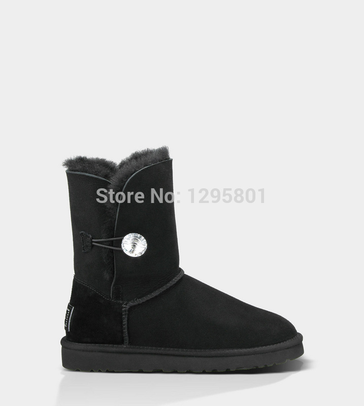 Women boots 2014 high end brand snow boots warm wool winter boots fashion joker shoes genuine