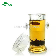 Free shipping Shuang er easy teapot 190ml heat resistant glass office teapot coffeepot mug teakettle cup