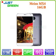 Original Meizu MX4 4G Octa Core Mobile Phone MTK6595 5.36″ 1920×1152 2GB RAM 16GB ROM 20MP Camera GPS WCDMA Flyme 4 Android 4.4