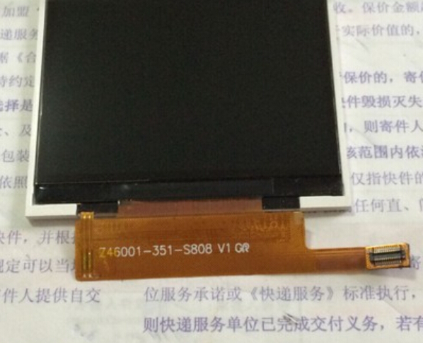 Original New China i9500 s4 MTK Smartphone Z46001 351 S808 V1 inner LCD screen panel Glass