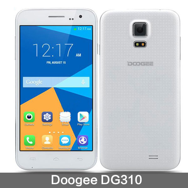 Hot Mtk6582 Doogee Mobile Phone DG310 Cell Phones Smartphone Android 4 4 Original Quad Core 1080P