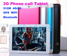 3g Phablet GSM/WCDMA MTK6577 7 inch phablet tablet phone Dual Core 4GB Dual tablet phablet SIM Camera Flash Light GPS Phone Call