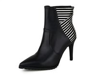 new 2014 autumn winter fashion brand women’s shoes pointed toe thin Heels ankle Boots genuine leather boots size 35-40 , 2331