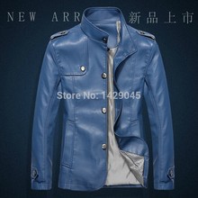 2014 autumn/winter season’s most popular men’s PU leather collar fashion leatherCultivate one’s morality men’s leisure leather
