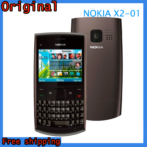 NOKIA X2 01 Original Cell Phones Unlocked Nokia x2 01 Mobile Phones Refurbished Free Shipping
