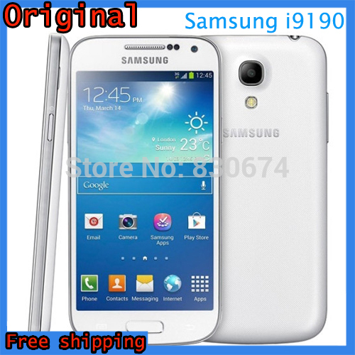 Original Samsung Galaxy S4 mini i9190 4 3 HD Dual Core CPU 1 7GHz 8MP 8GB