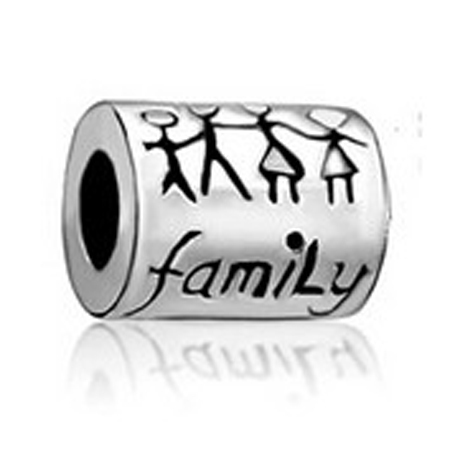 FAMILY beads fit Pandora charm bracelet hand jewelry accessories Christmas gift
