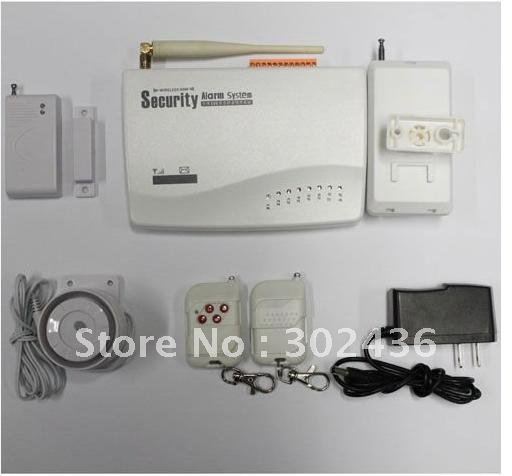 Dropshipping Wireless Mobile SMS Alarm System GSM frequency Trid band Security Home Alarm Safe Protection