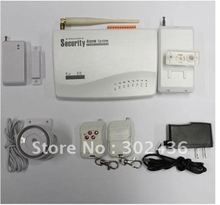 1 year warranty Free shipping +1pcs/lot + Wireless Mobile SMS Alarm System