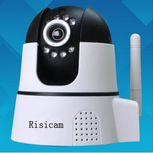 Risicam P2P CMOS Sensor 720P HD IP Camera Support Iphone Ipad 3G phone smartphone Security Systems