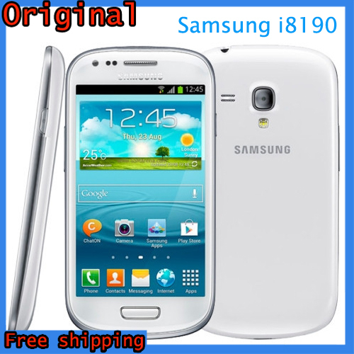 Original Samsung Galaxy S3 mini i8190 GPS Wi Fi 5 0MP 4 0 Touch Screen 8GB