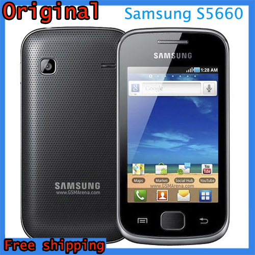 Samsung Galaxy Gio S5660 Original S5660 Unlocked Refurbished Mobile Phone 3 2 Inches Touchscreen 3 15