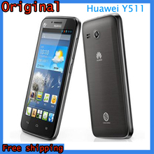 Unlocked Original Huawei Y511 Celulars Phone Android MTK 6572 Dual Core 1.3GHz Mobile GSM 4GB ROM Smartphone Fast shipping