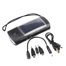 Multi-function 3 in 1 Solar Power Charger Flashlight FM Radio for Cell phones MP3 MP4 2014 wholesale Hot Selling