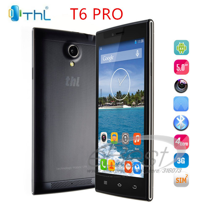 Original THL T6S T6 pro mobile phone MTK6582 Quad Core 1 3Ghz 1G 8G Dual sim