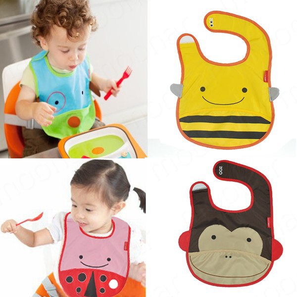 2015 Kid Baby Saliva Towel Girl Fad Cute Infant Lunch Bibs Toddler Cartoon Waterproof TZ072 M4