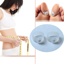 2pcs Hot Sale Original Practical Magnetic Silicon Foot Massage Toe Ring Weight Loss Slimming Easy Healthy