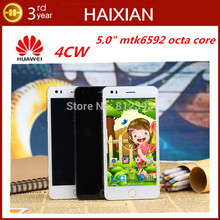 5 inch HUAWEI 4CW MTK6592 Octa core Mobile Phone Android 4 4 IPS Screen Dual Sim