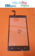 Original THL T6 Pro Touch Screen Digitizer glass panel Assembly Replacement  Free Shipping