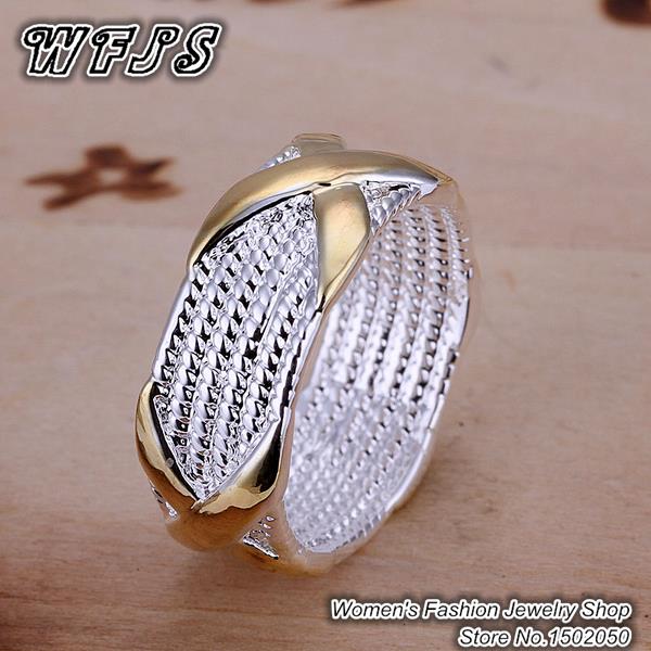 R013 Wholesale Free Shipping 925 sterling silver ring Women Men Gift Finger Rings Big sale Fashion