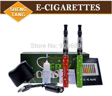 Christmas Tree eGo Double Starter Kit 650mah 900mah 1100mah e cigs Electronic Cigarette Nice Box CE4