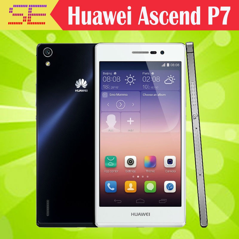 Huawei Ascend P7 Dual SIM 4G LTE Original Phone Android 4 4 Quad Core 5 Inch