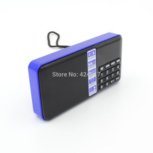 Lcd Digital Portable Mini FM Radio Speaker USB Micro SD TF Slot MP3 Player PC