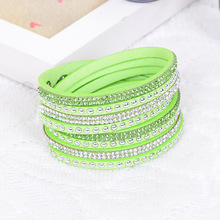 2014 Hot Selling New Women s Red Fashion Leather Bracelets For women Christmas Gifts New Year