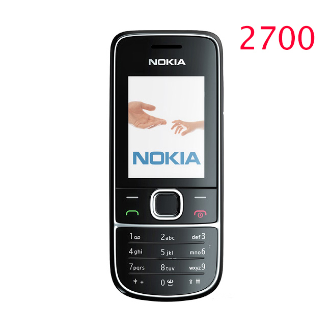 Refurbished phone Nokia 2700 Classic Original mobile phone wholesale 2700c Free Shipping