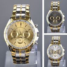 Fashion Quartz watches Men Business Watch Three Colors Luxury watches Man full Steel watch Male relogio