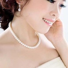 2014 Hot selling wholesale imitation pearl chokers necklace/fashion new women necklace jewelry