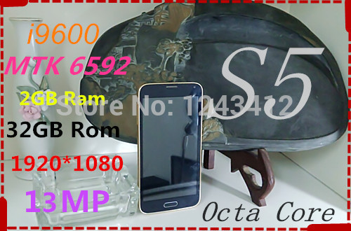 The latest Android 4 4 MTK6592 i9600 2 gb RAM 32 gb ROM Octa core S5