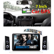 4GB 480*272 7inch TFT S D Bluetooth LCD Touch Screen Free Map Update Car GPS Navigation SAT NAV Voiture Ecran With FM MP3 E-book