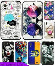 Cover For Lenovo S720 S720i Cute Beauty Painting The Fault in Our Stars OKAY Protective Phone Case Beautiful Hard Plastic