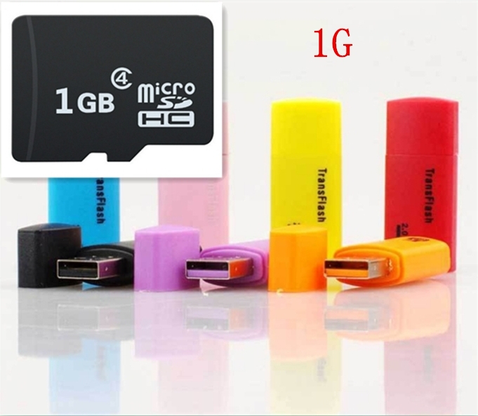 Free Shipping Consumer Electronics Accessories Parts 1G TF Memory Card micro SD Memory Card SD Adapter
