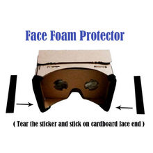 Head Mount Google Cardboard NFC 3D Glasses with Face Protector Vr Toolkit for Note 2 3