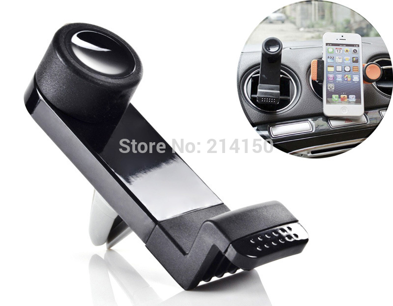 Practical Air Vent Cellular Car Phone Holder Auto Outlet moblie Stand Automobile Mount For iPhone 4
