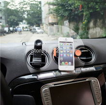 Practical Air Vent Cellular Car Phone Holder Auto Outlet moblie Stand Automobile Mount For iPhone 4