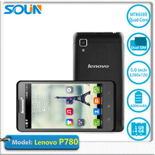 Original Lenovo P780 Phone Quad Core MTK6589 Android 4 2 5 0 inch 1280x720 1GB RAM
