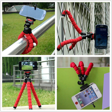Car Phone Holder Flexible Octopus Tripod Bracket Selfie Stand Mount Monopod Styling Accessories For Mobile Phone