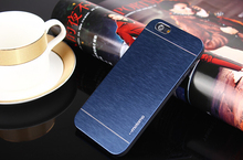Aluminium Case for iPhone 6 4 7inch Metal Brushed Hard Case for iPhone 6 Cover Skin