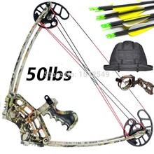 M109 Camo hunting Bow Set, Camouflage Triangle Hunting Compound Bow and Arrow Set, China Archery Set,car hunting