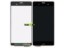 OEM lcd assemlby For SONY EPERIA Z3 L55T LCD Screen with Digitizer replace parts black/white free shipping
