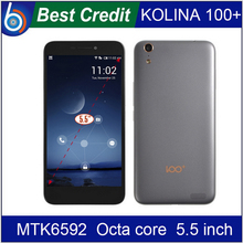 5.5 Inch 100+ KOLINA K100 WCDMA Mobile Phone MTK6592 octa core 2.0GHz1920x1080 pixels 2GB RAM GPS Bluetooth Dual SIM