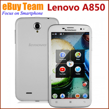 Original Lenovo A850 5 5 Android 4 2 2 MTK6582 Quad Core Cell Phones 1191 7MHz