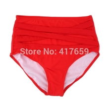 1pcs High Waist Bikini Swimsuit Summer Sexy Retro Pinup Rockabilly Vintage Swimwear M XL Wholesale