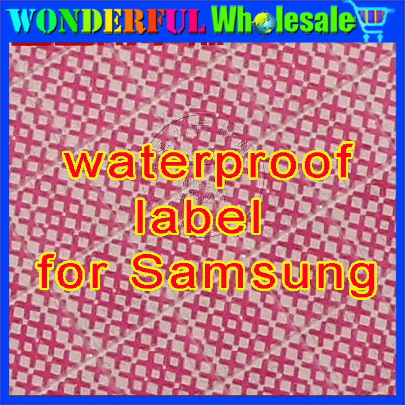 Waterproof labels Water warning for Samsung mobile phone replacement repair parts